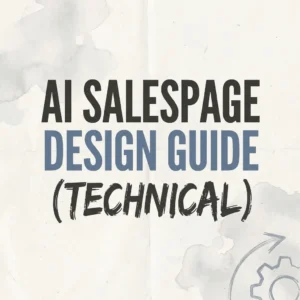 Panduan Design Salespage Ai (Teknikal )